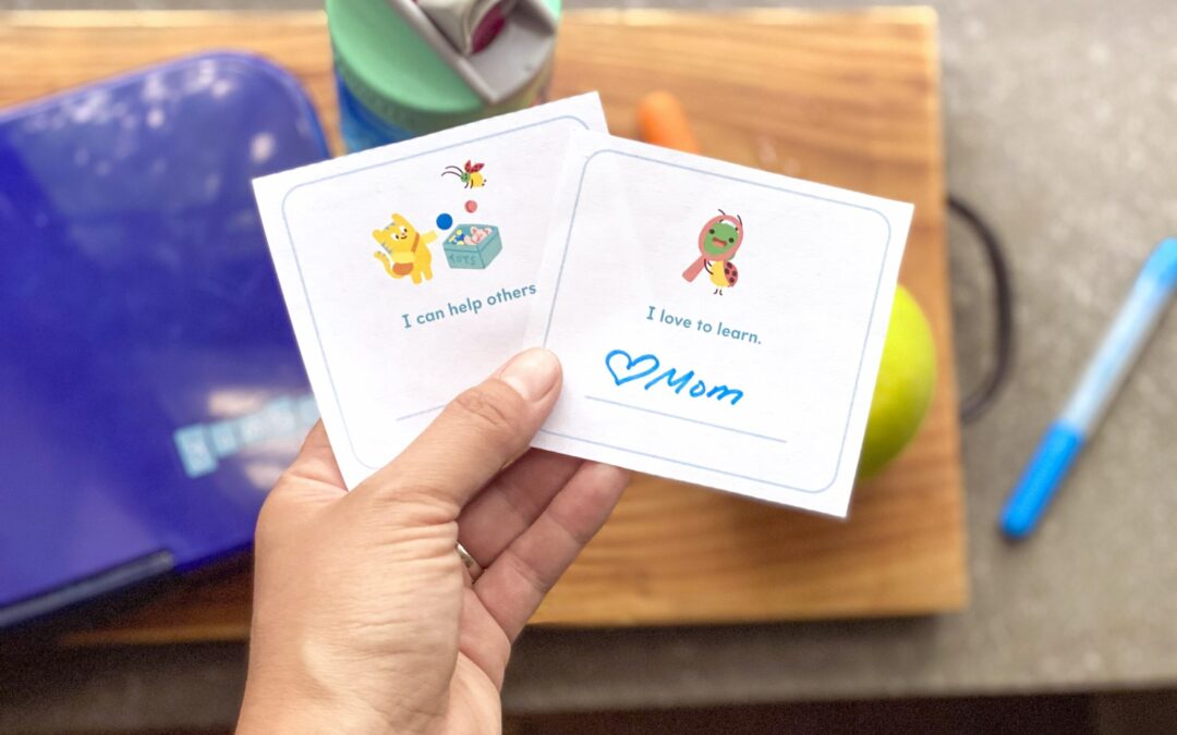 Bite-Size Affirmations: Free Printable Lunchbox Notes