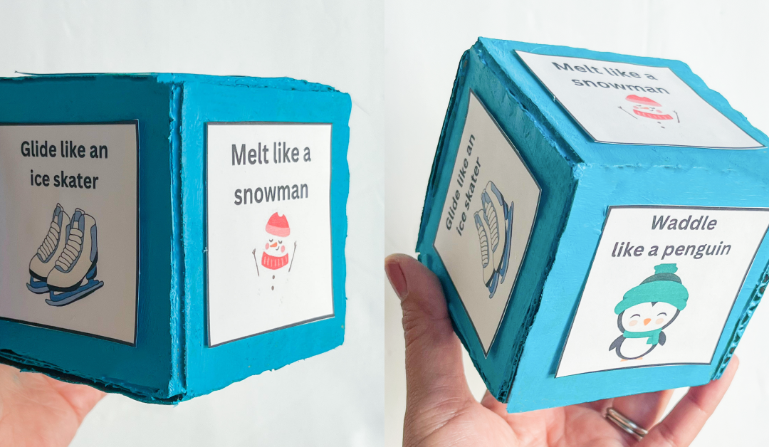 Winter Movement Cube + Printable