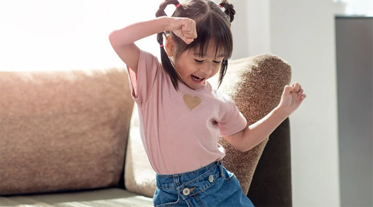 Letter Dance to helps your child solidify their understanding of the shapes of letters