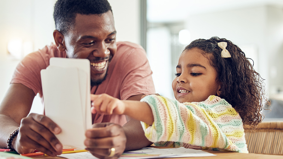 Importance-of-Early-Childhood-Education-1 Father and daughter working on learning in early childhood