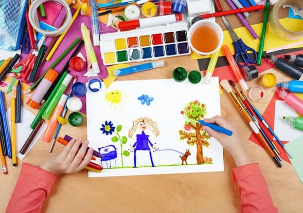 kindergarten activities - painting