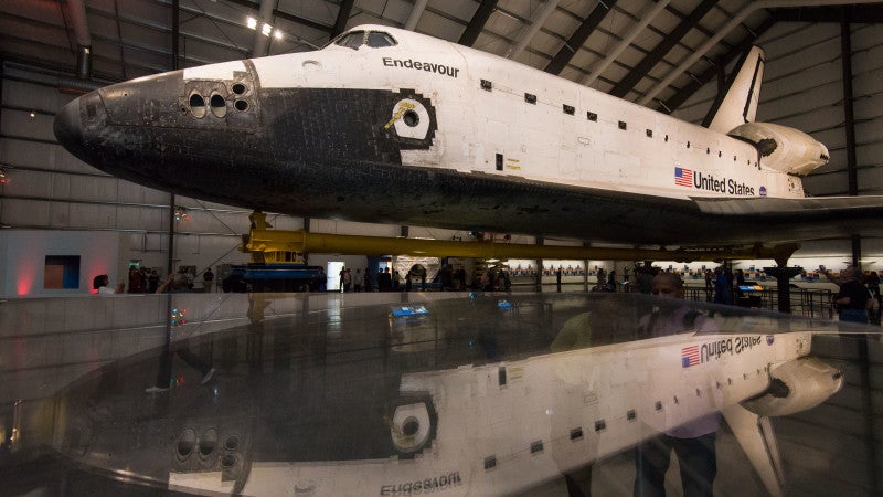 Space Shuttle Endeavour at California Science Center